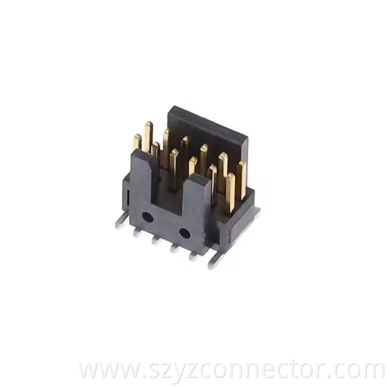 1.27mm pitch SMT box header connector PCB FSTH version of Samtec FTSH-106-01 connector (3)